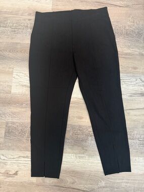 Stylus Black Ponte Ankle Pants